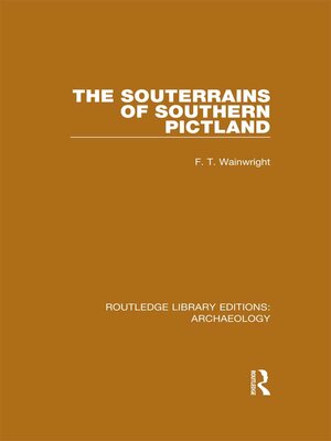 cover image of The Souterrains of Southern Pictland